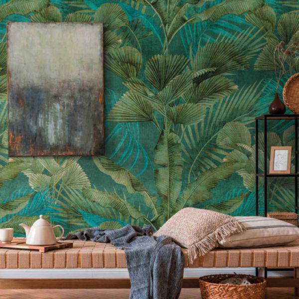 Gabon Panel - Teal