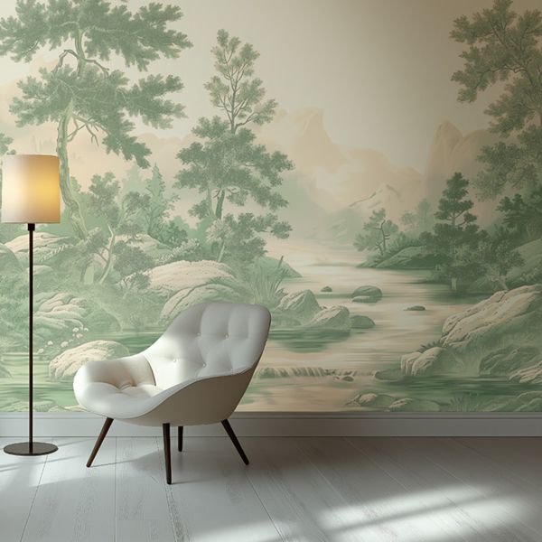 Arcadia Mural - Green