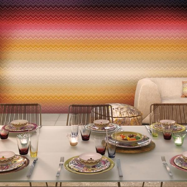 Zig Zag Mural by Missoni - Multicolour