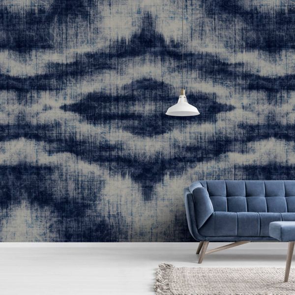 Canvas 1 Mural - Indigo