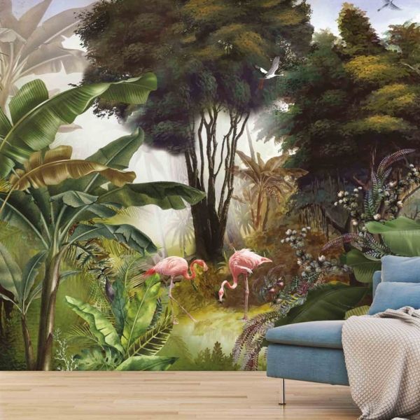 Flamingo Mural