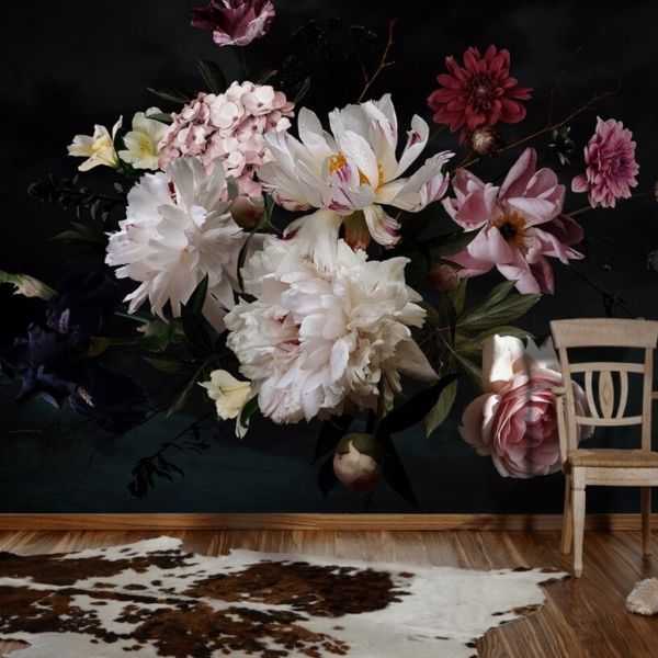 Bouquet Mural