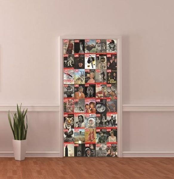 Life Magazine Cover Door Mural