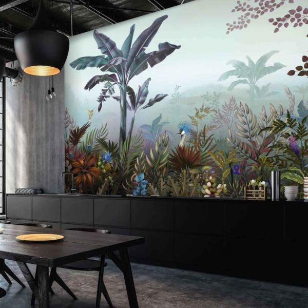 Crowned Crane Mural