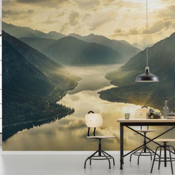 Gold Mountains Mural