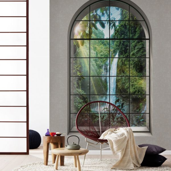 Rainforest Window Mural