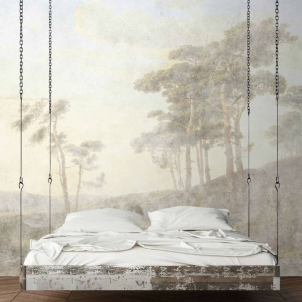 Romantic Grove Mural - Pastel