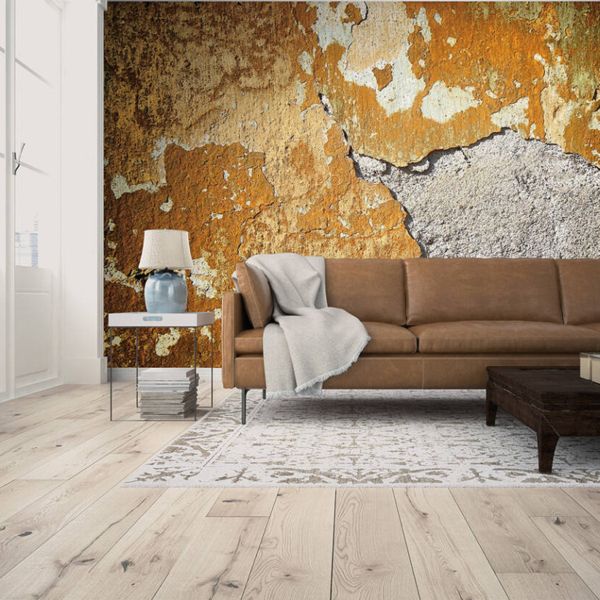 Cracked Concrete Mural