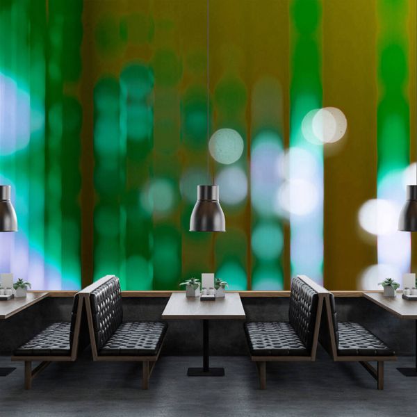 Big City Lights Mural - Emerald