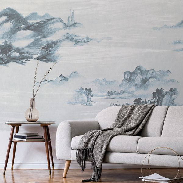 Kawa Mural - Blue