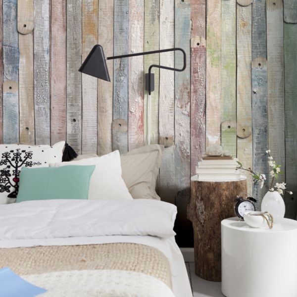 Vintage Wood Mural