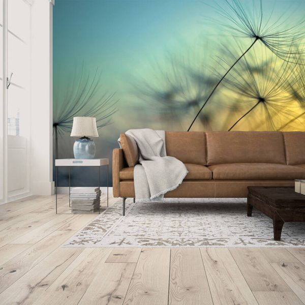 Flying Dandelion Mural