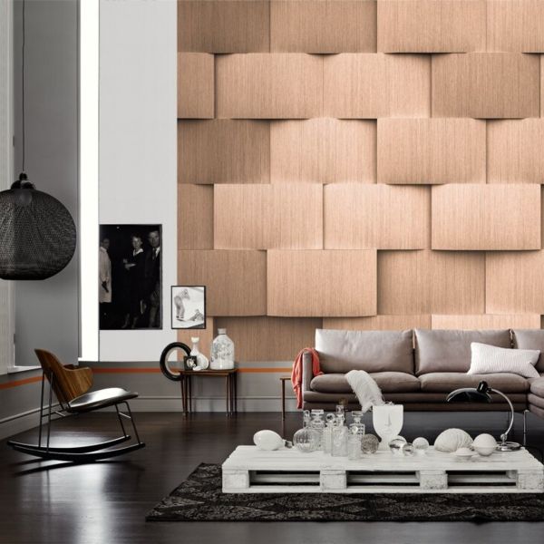 Alu Mural - Wood