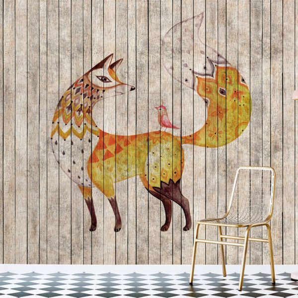Fairy Tale Mural - Fox