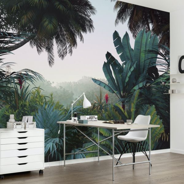 Jungle Morning Mural