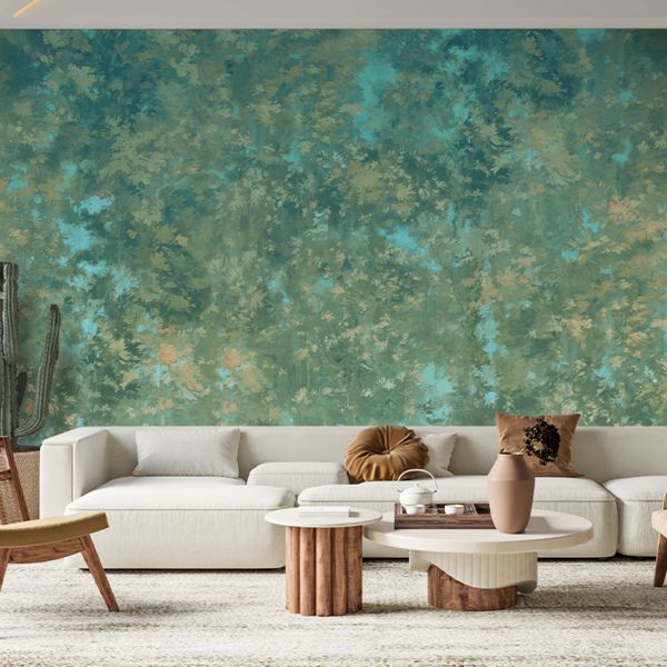 Orthez Mural - Green