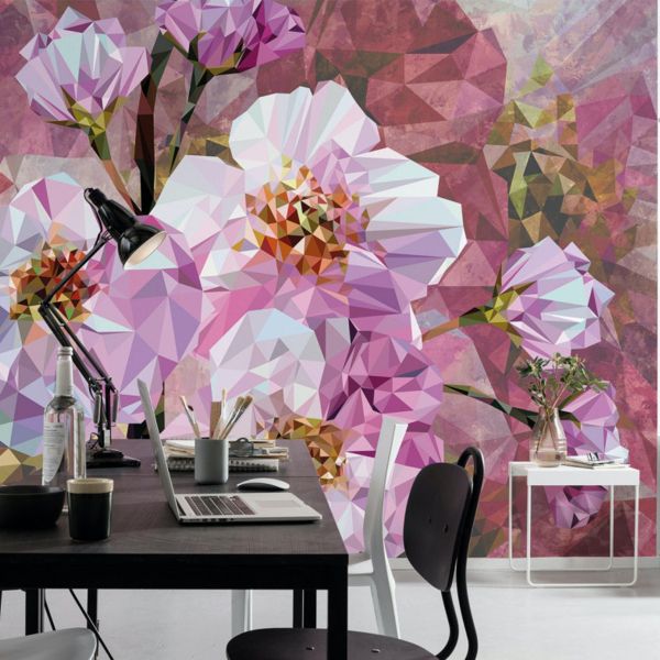 Blooming Gems Mural