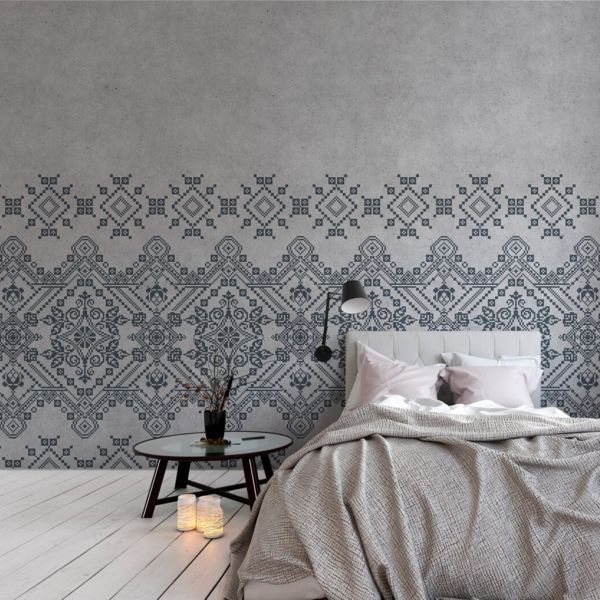 Nordic Mural - Grey