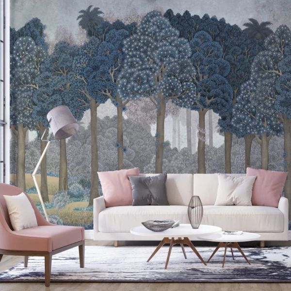 Sherwood Mural - Blue