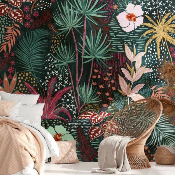 Hibiscus Nights Mural