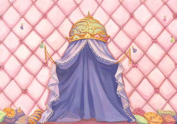 Princess Canopy Mural