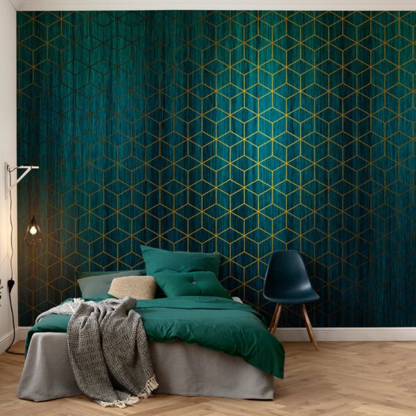 Mystique Vert Mural