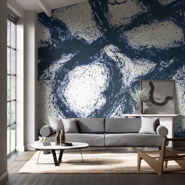 Enigmatic Mural - Ink