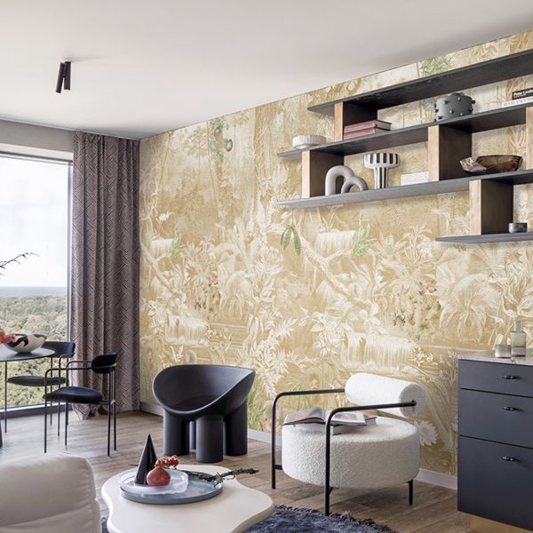 Coari Mural - Sepia