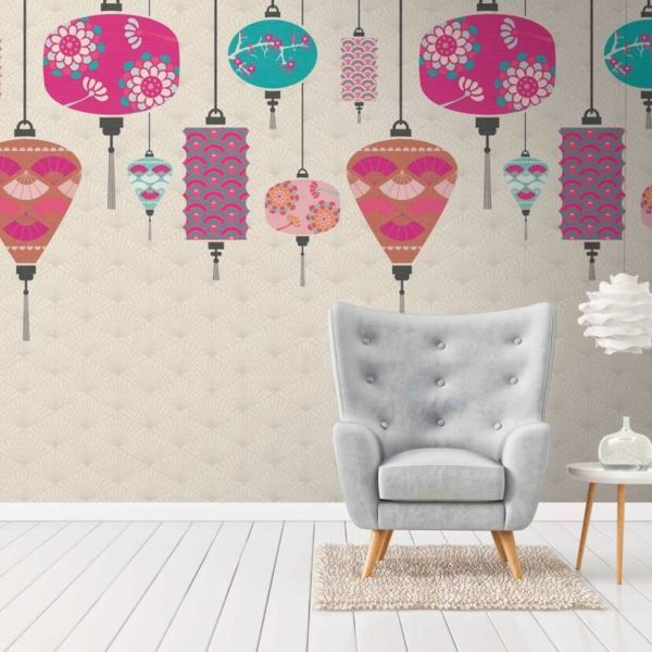 Hanging Lanterns Panel