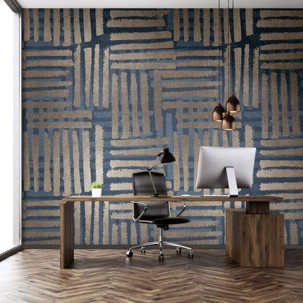 Estelle Mural - Blue
