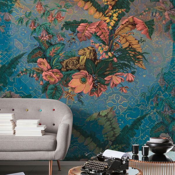 Orient Bleu Mural