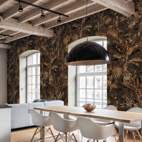 Monkey Mural - Brown