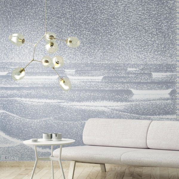 Fluorescent Sea Mural by Escher