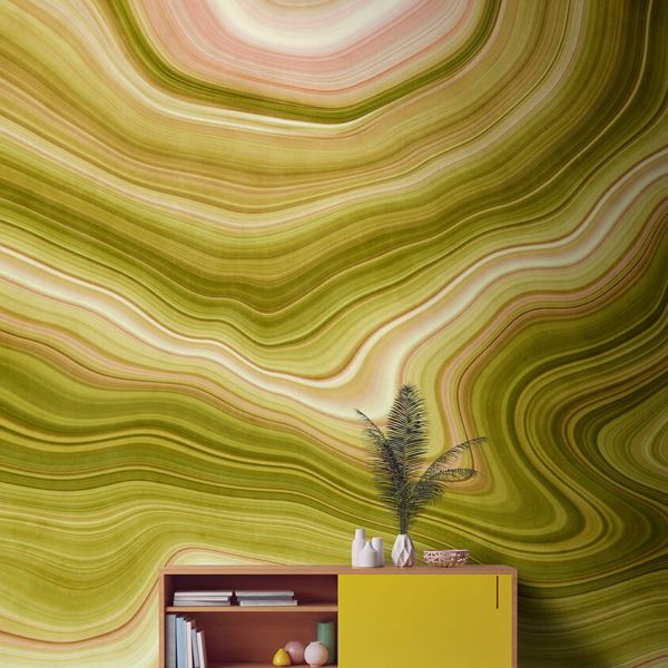 Gemstone Mural - Peridot