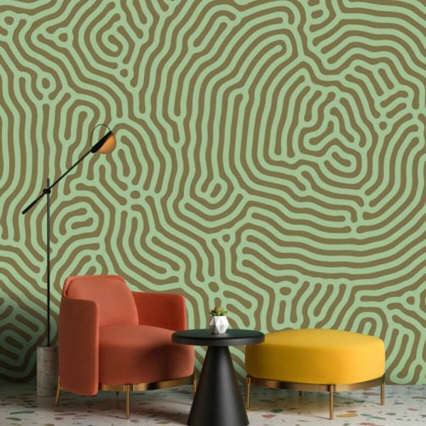 Sahel Mural - Green