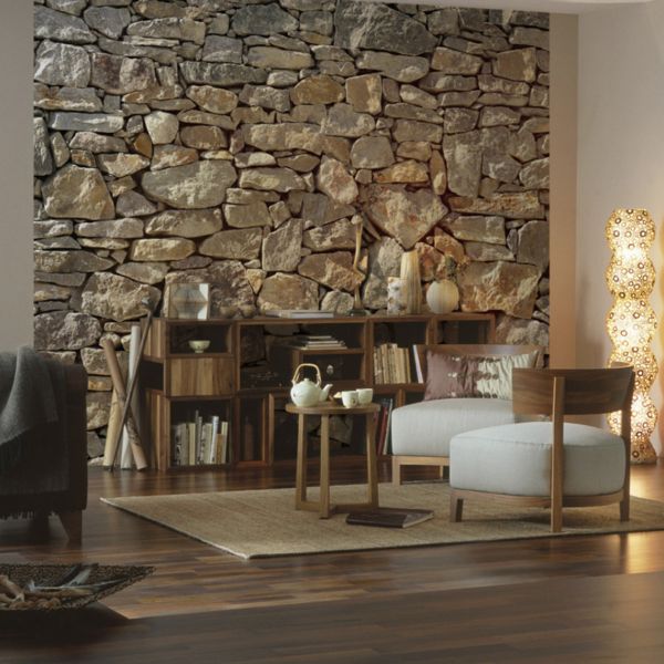 Stone Wall Mural