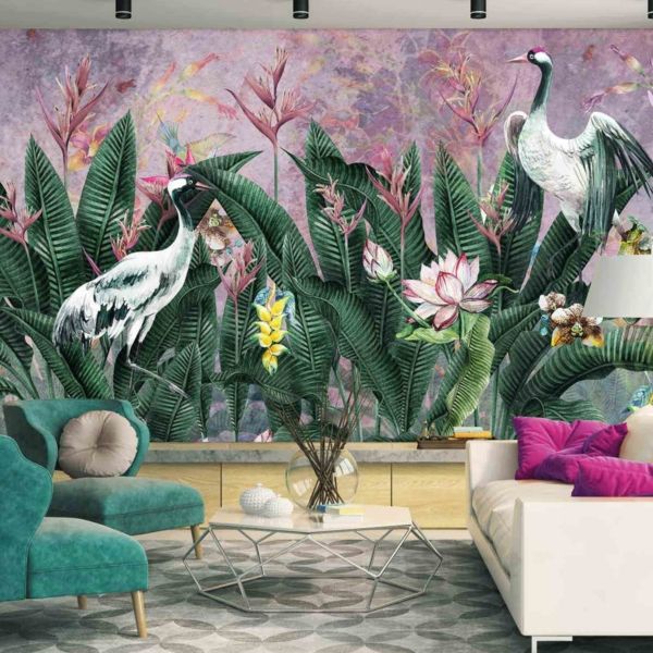 Strelitzia Mural