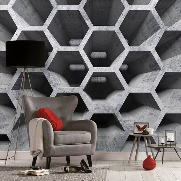 Hive Structure Mural