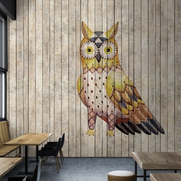 Fairy Tale Mural - Owl