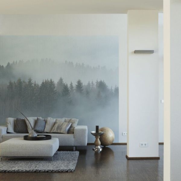 Misty Forest Mural
