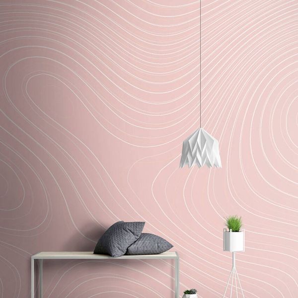 Zen Garden Mural - Pink