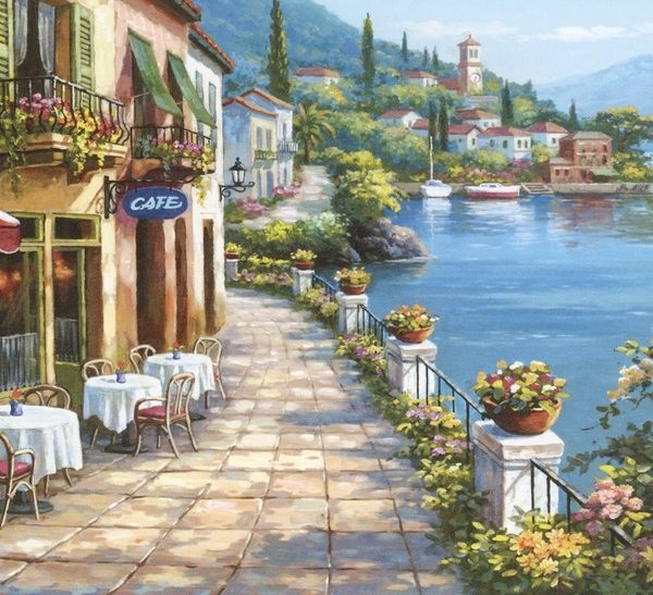 Overlook Cafe Mural