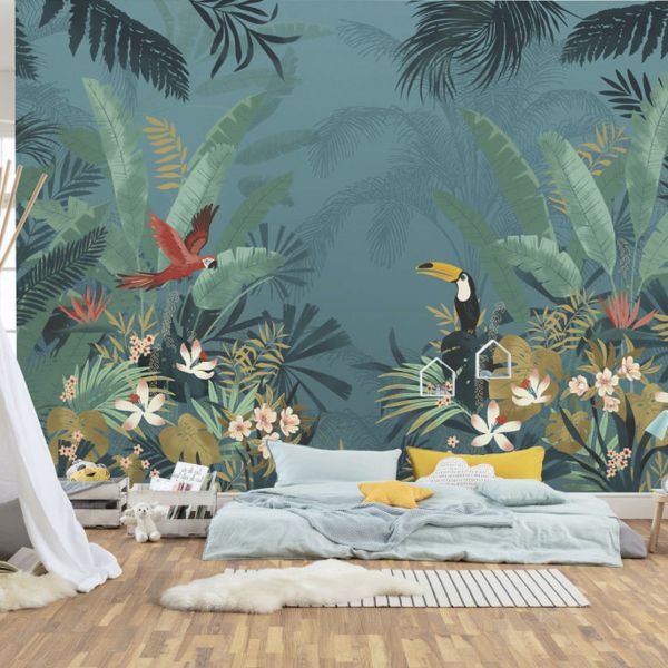 Enchanted Jungle Mural