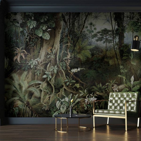 Jungle Mural - Green