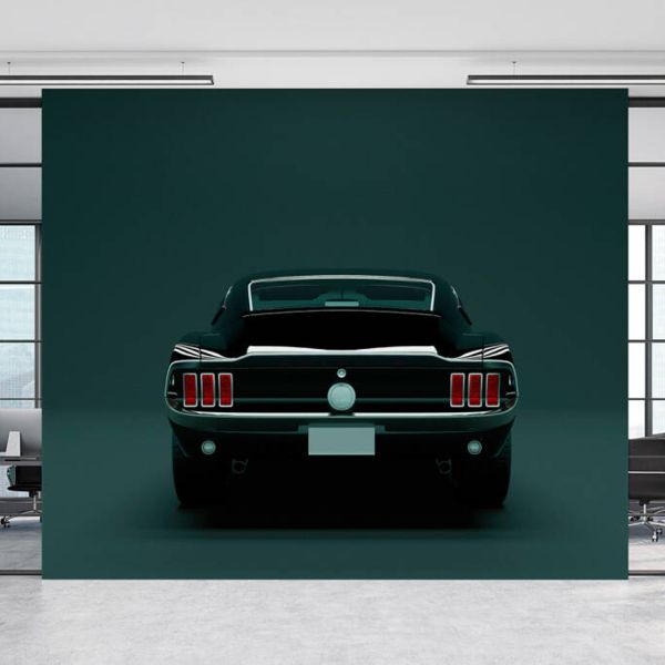 Mustang 3 Mural