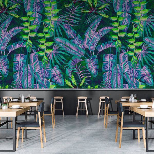 Tropicana Mural - Lime