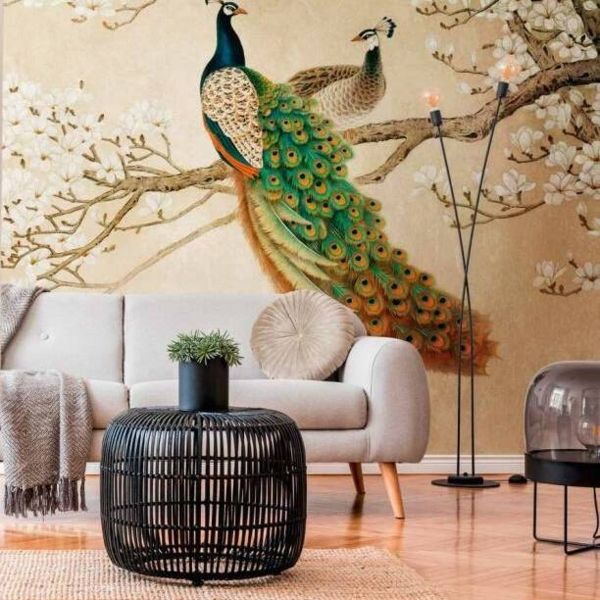 Peafowl Mural