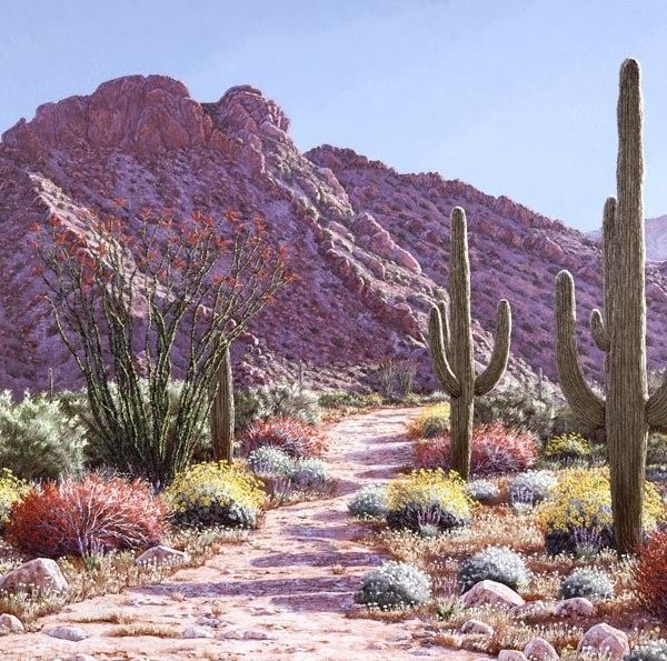 Desert in Bloom Mural