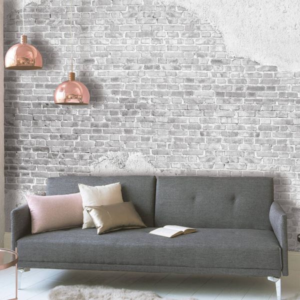 Old Brick Wall Mural