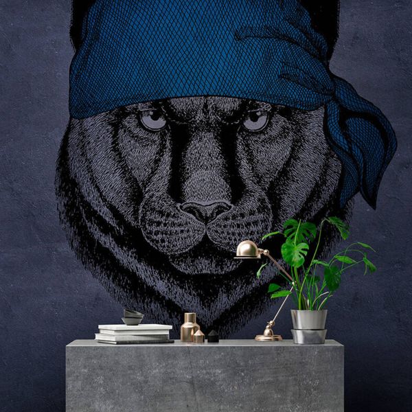 Panther 1 Mural